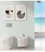 Bocchi Randloos Hangtoilet Design New Age Wit 54x36x33cm