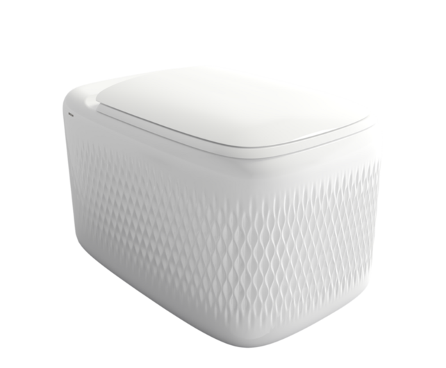 Bocchi Randloos Hangtoilet Design New Age Mat Wit 54x36x33cm