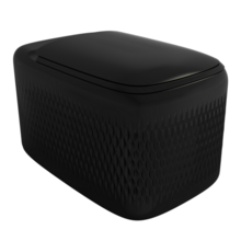 Bocchi Randloos Hangtoilet Design New Age Glans Zwart 54x36x33cm