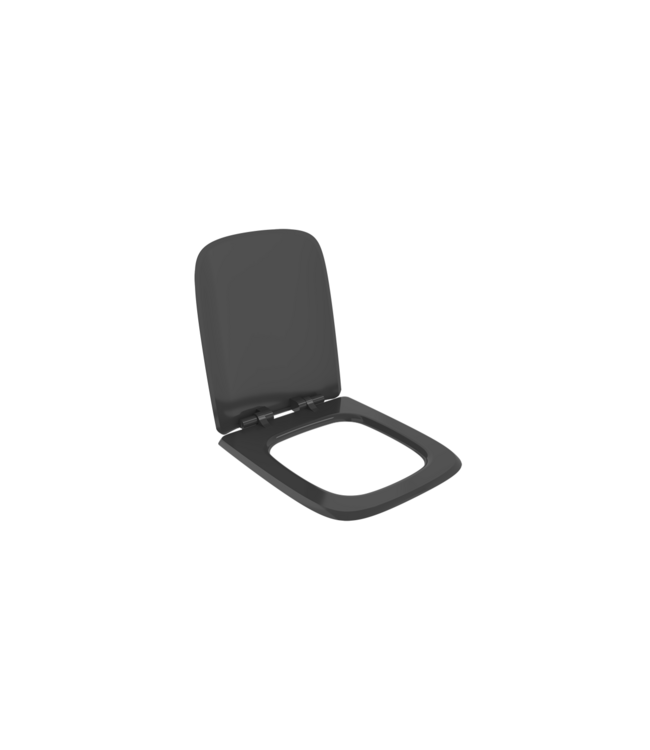 Bocchi Randloos Hangtoilet Design New Age Glans Zwart 54x36x33cm