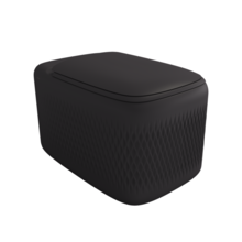 Bocchi Randloos Hangtoilet Design New Age Mat Antraciet 54x36x33cm