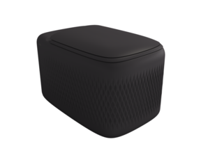 Bocchi Randloos Hangtoilet Design New Age Mat Antraciet 54x36x33cm