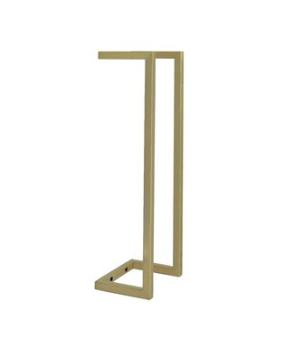 SANI-SUPPLY Handdoekenrek Effeze Goud Geborsteld 60x15x15 cm Staal
