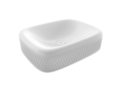 Opbouw Wastafel New Age Glans Wit Waskom 56x44x14cm