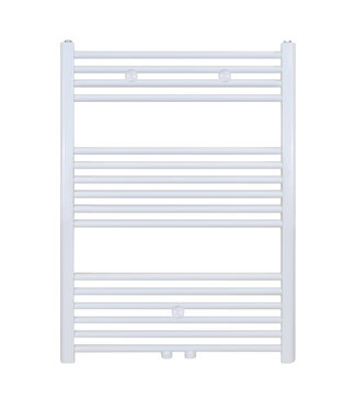 BELRAD Belrad Handdoek Radiator Wit 100x60cm 496 Watt Midden Aansluiting