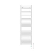 Elektrische Handdoekradiator Wit 180x50cm 800 Watt met Wifi - Digitaal scherm temperatuur programmeerbaar Elektrische Handdoekradiator Wit 180x50cm 800 Watt met Wifi - Digitaal scherm temperatuur programmeerbaar