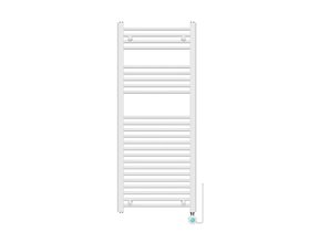 Elektrische Handdoekradiator Wit 120x50cm 500 Watt met Wifi - Digitaal scherm temperatuur programmeerbaar