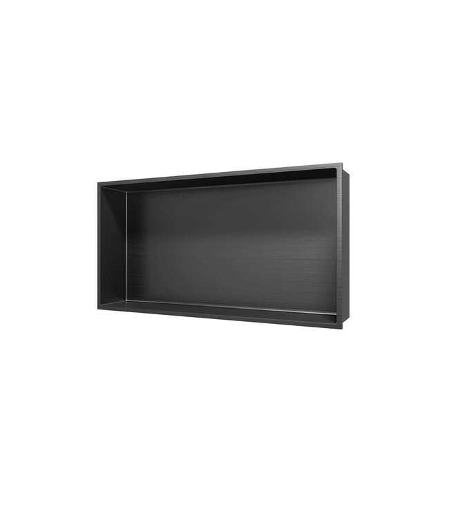 Nisjes badkamer Gun Metal 60x30x10cm Inbouwnis Douche