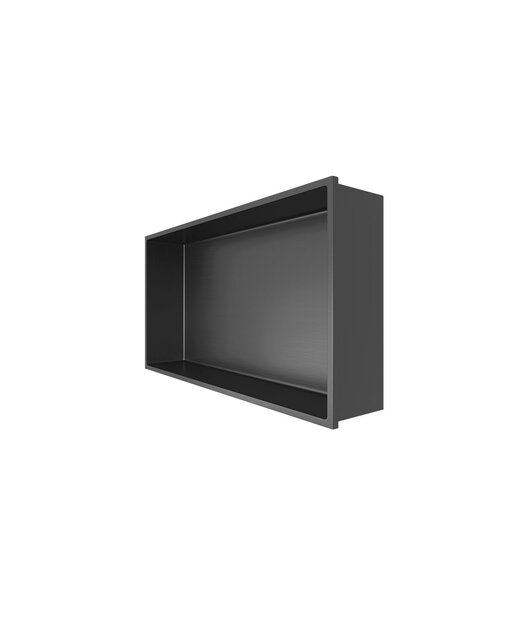 Nisjes badkamer Gun Metal 60x30x10cm Inbouwnis Douche