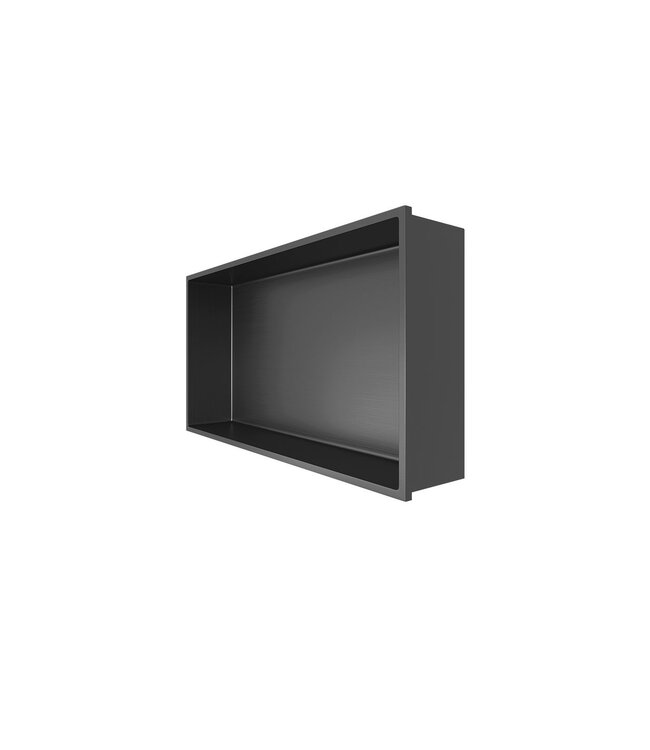 Nisjes badkamer Gun Metal 60x30x10cm Inbouwnis Douche