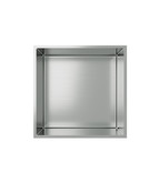 Nisjes badkamer Gun Metal 30x30x10cm Inbouwnis Douche Nisjes badkamer Gun Metal 30x30x10cm Inbouwnis Douche
