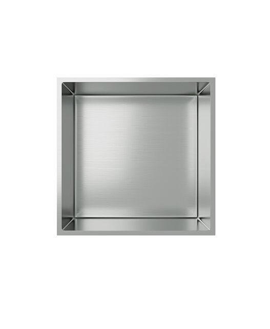 Nisjes badkamer Gun Metal 30x30x10cm Inbouwnis Douche Nisjes badkamer Gun Metal 30x30x10cm Inbouwnis Douche