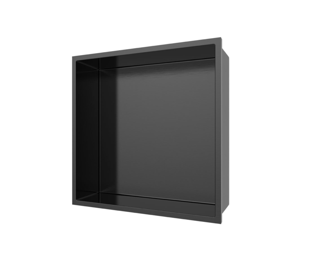 Nisjes badkamer Gun Metal 30x30x10cm Inbouwnis Douche Nisjes badkamer Gun Metal 30x30x10cm Inbouwnis Douche