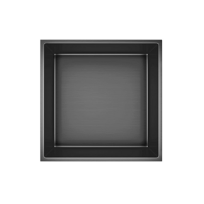 Nisjes badkamer Gun Metal 30x30x10cm Inbouwnis Douche