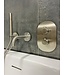 Inbouw badkraan set Effeze RVS met baduitloop en handdouche