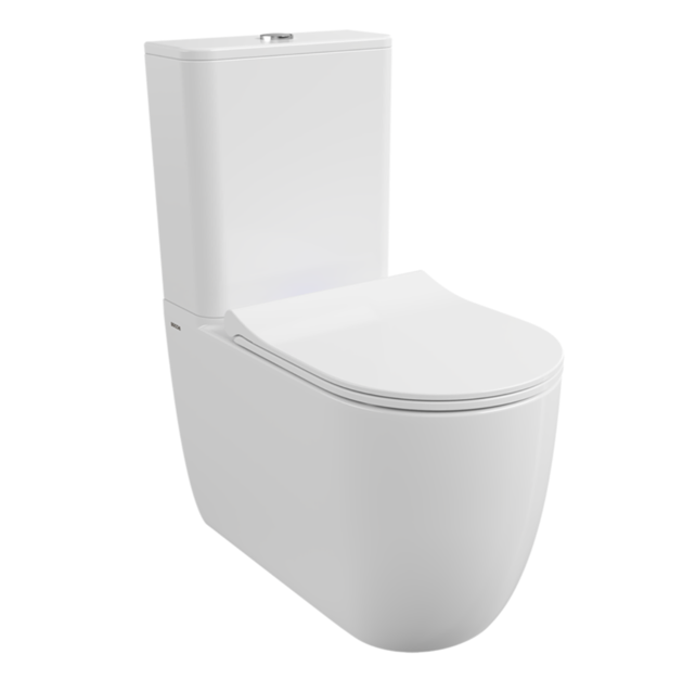 Bocchi Venezia Staand toilet Glans Wit (AO/PK) incl. Wc bril Bocchi Venezia Staand toilet Glans Wit (AO/PK) incl. Wc bril