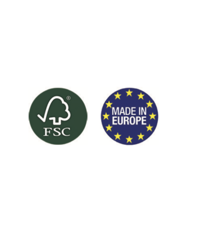 GLISS DESIGN Gliss Design Ares Wastafelonderkast met topblad Ash Gray 100x45x35 cm 1 lade greeploos