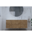 Gliss Design Treez Badkamermeubel 140 cm Oak Classic met wastafel Rechts kraangat 0 - 1