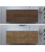 GLISS DESIGN Gliss Design Treez Badkamermeubel 120 cm Oak Cognac met wastafel Rechts kraangat 0 - 1