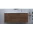 GLISS DESIGN Gliss Design Treez Badkamermeubel 120 cm Oak Cognac met wastafel Rechts kraangat 0 - 1