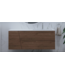 Gliss Design Treez Badkamermeubel 140 cm Oak Cognac met wastafel Rechts kraangat 0 - 1