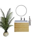 Gliss Design Woodz Natuur Eiken Onderkast met Ribbelfront 100cm