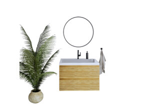 Gliss Design Woodz Natuur Eiken Onderkast met Ribbelfront 100cm