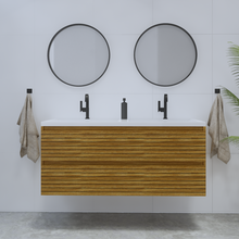 Gliss Design Woodz Natuur Eiken Onderkast met Ribbelfront 120cm