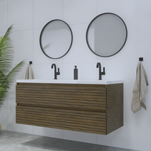 Gliss Design Woodz Ash Gray Onderkast met Ribbelfront 140cm