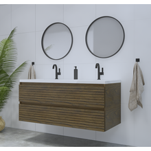 Gliss Design Woodz Ash Gray Onderkast met Ribbelfront 140cm