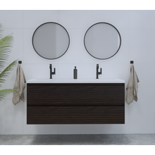 Gliss Design Woodz Charcoal Onderkast met Ribbelfront 120cm