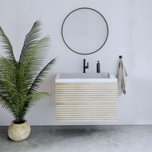 Gliss Design Woodz Corn Silk Onderkast met Ribbelfront 100cm