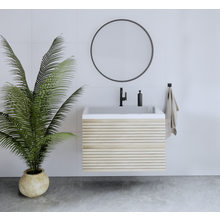 Gliss Design Woodz Corn Silk Onderkast met Ribbelfront 100cm