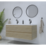 GLISS DESIGN Gliss Design Woodz Charcoal Onderkast met Ribbelfront 140cm