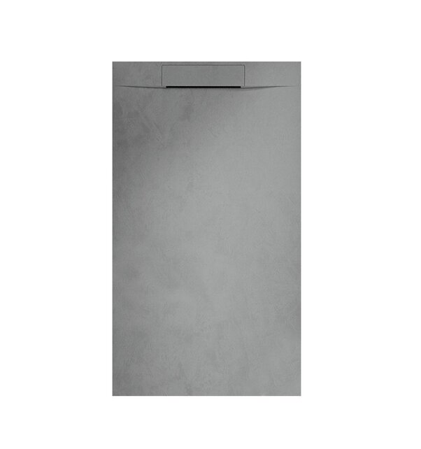 Douchebak Composiet Plato Grijs 140x90x3cm RAL7036 antislip inkortbaar