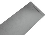 Douchebak Composiet Plato Grijs 160x90x3cm RAL7036 antislip inkortbaar Douchebak Composiet Plato Grijs 160x90x3cm RAL7036 antislip inkortbaar