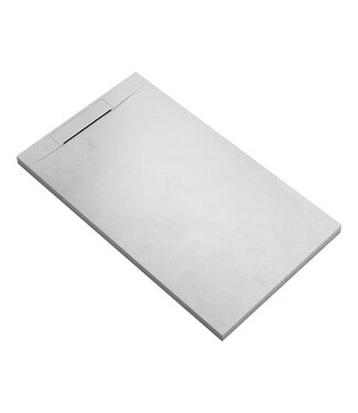 CREAVIT Douchebak Composiet Plato Wit 120x90x3cm RAL9003 antislip inkortbaar