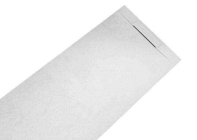 Douchebak Composiet Plato Wit 120x90x3cm RAL9003 antislip inkortbaar