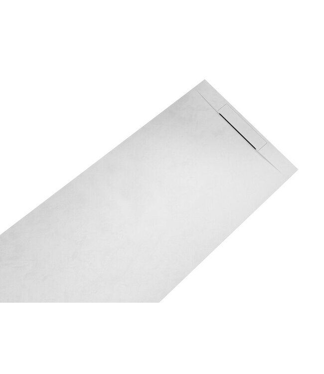 CREAVIT Douchebak Composiet Plato Wit 120x90x3cm RAL9003 antislip inkortbaar