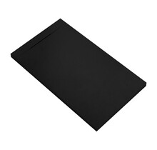 Douchebak Composiet Plato Zwart 140x90x3cm RAL9017 antislip inkortbaar