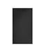 CREAVIT Douchebak Composiet Plato Zwart 160x90x3cm RAL9017 antislip inkortbaar