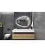 Gliss Design Atlas Badkamerspiegel 150x110cm geint. make-up spiegel + Spiegelverwarming + Dimbaar led-verlichting IP44