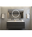 Gliss Design Circe Badkamerspiegel 80x70cm make-up spiegel + Spiegelverwarming + Dimbaar led-verlichting IP44