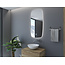 GLISS DESIGN Gliss Design Erato Badkamerspiegel 120x65cm Spiegelverwarming + Dimbaar led-verlichting IP44