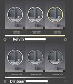 Badkamerspiegel met verlichting 140x70cm Gliss LED Verticaal Dubbel met spiegelverwarming (Alle maten) Badkamerspiegel met verlichting 140x70cm Gliss LED Verticaal Dubbel met spiegelverwarming (Alle maten)