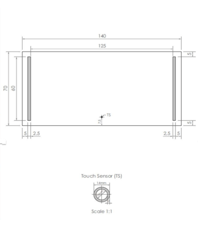 Badkamerspiegel met verlichting 140x70cm Gliss LED Verticaal Dubbel met spiegelverwarming (Alle maten)