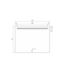 Gliss Design Badkamerspiegel met verlichting 90x70cm Horizontaal LED Dubbel met spiegelverwarming (Alle maten)