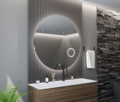 Gliss Design Badkamerspiegel Sol Rond 100cm LED Verlichting en Verwarming