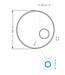 Gliss Design Badkamerspiegel Sol Rond 100cm LED Verlichting en Verwarming