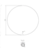 Gliss Design Athena ronde spiegel Mat Wit 120cm met verlichting en verwarming